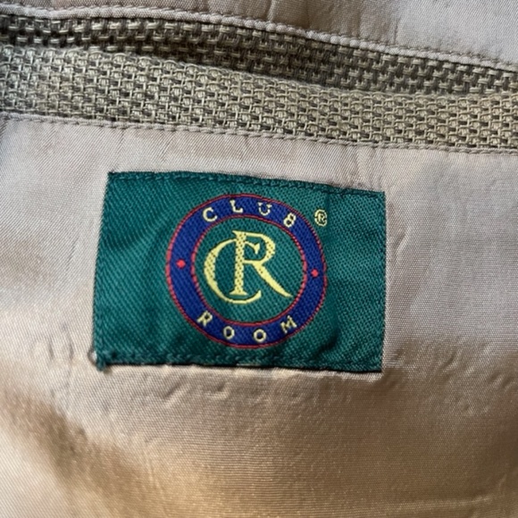 CLUB ROOM Mens sport coat linen and cotton blend size small - Picture 3 of 4